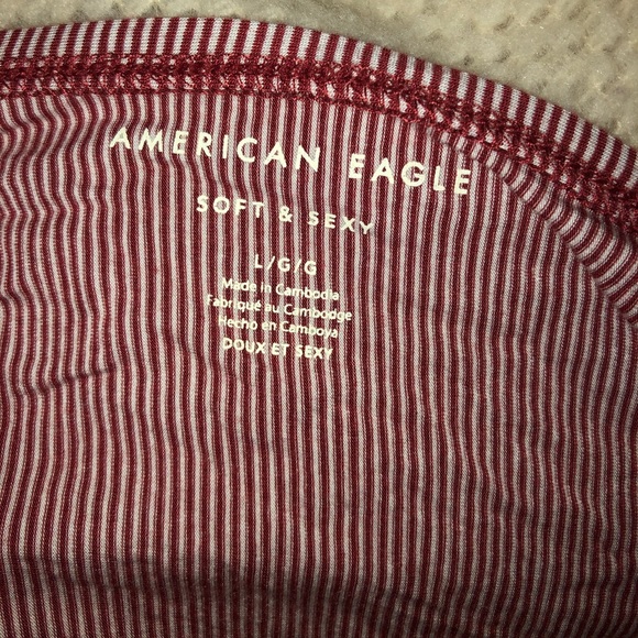 American Eagle strappy off the shoulder top - Picture 4 of 6